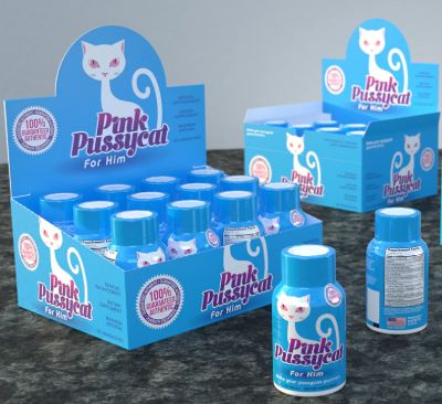 Pink Pussycat For Him Single Shot