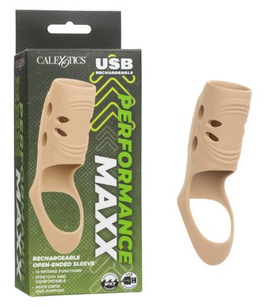 Performance Maxx™ Rechargeable Open-Ended Sleeve, Color: Ivory