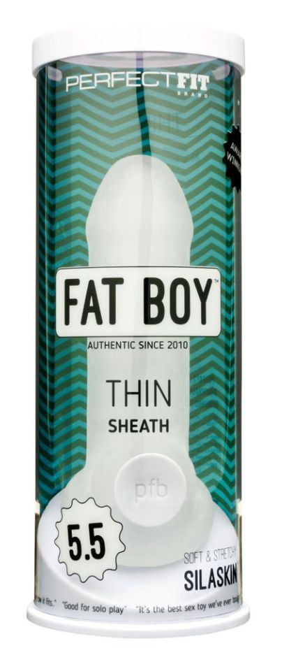 Fat Boy Thin 5" Clear