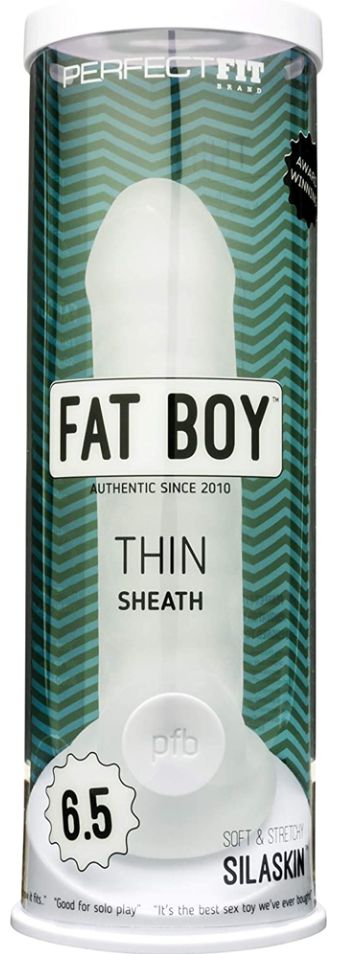 Fat Boy Thin 6.5" Clear