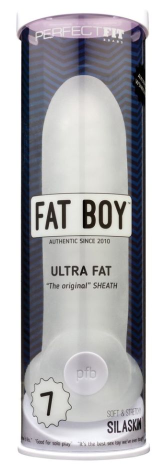 Fat Boy Original Ultra Fat 7" Clear