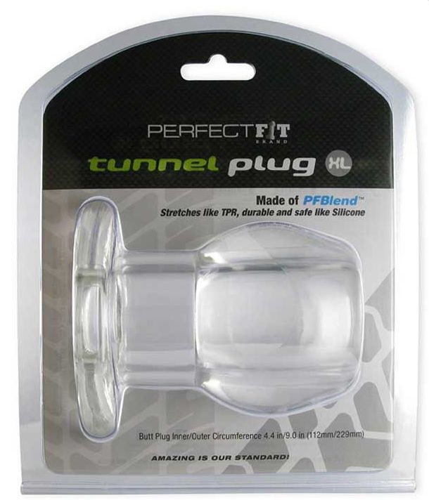 Tunnel Plug - X- Large - Clear