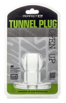 Tunnel Plug - Medium - Clear