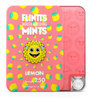 Flintts Mouth Watering Mints Lemon - F-Strength 250