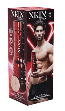 Shots Xkin Don Phoenix Vibrating Torch Masturbator