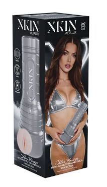 Shots Xkin Chloe Mirage Vibrating Torch Masturbator