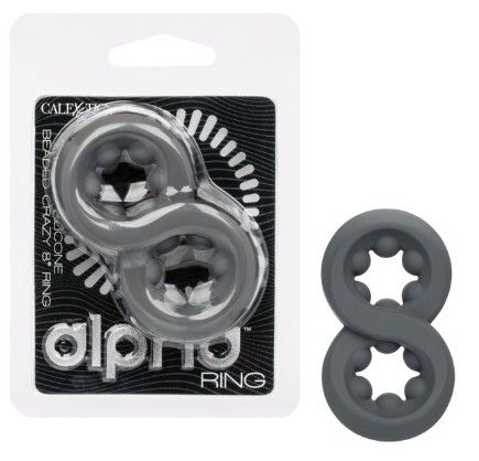 Alpha™ Liquid Silicone Beaded Crazy 8® Ring