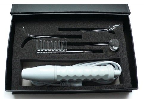 Neon Wand Electrosex Kit - White Handle - Red Electrode