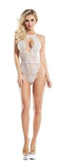 Womens Monica Lace Teddy, Size: S/M