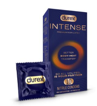 Durex Intense Nitrile Condoms 10 Pack