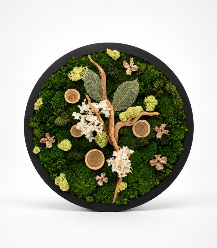 Framed Moss Wall Art