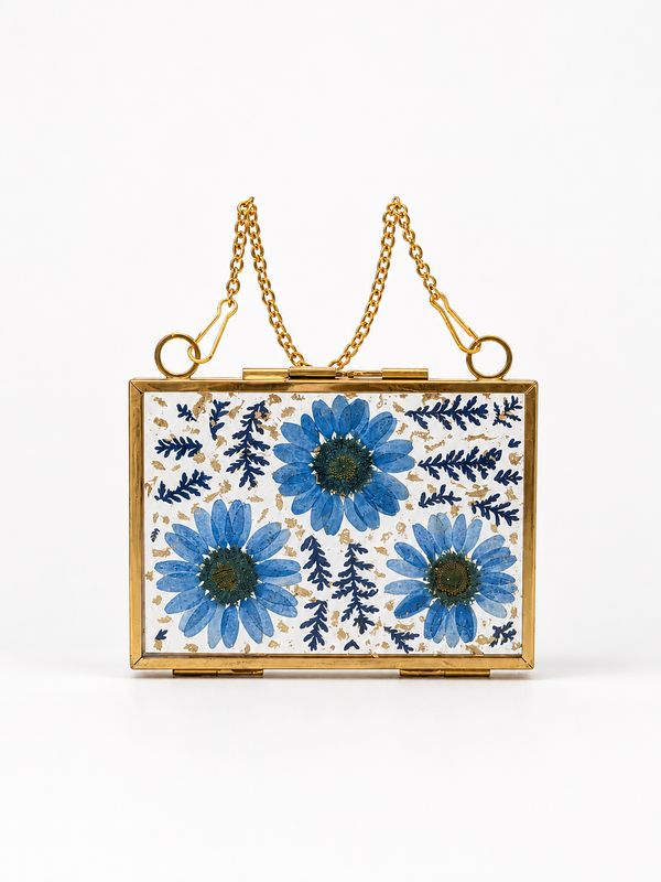 Glass Pressed Flower Art