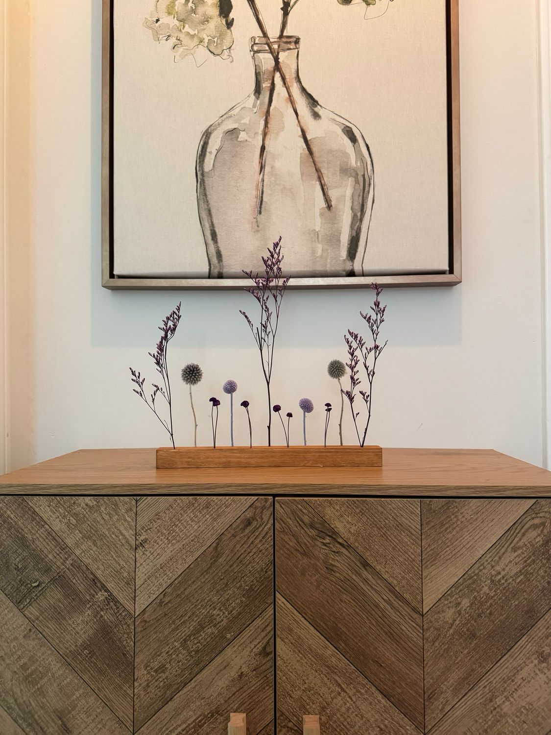Soft Purple Stem Flower Bar