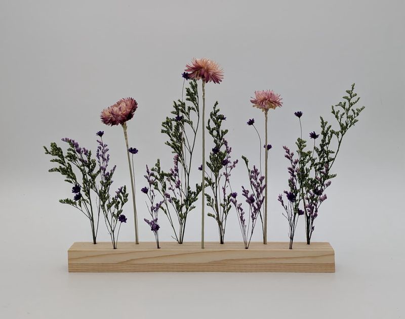 Purple Garden Flower Bar