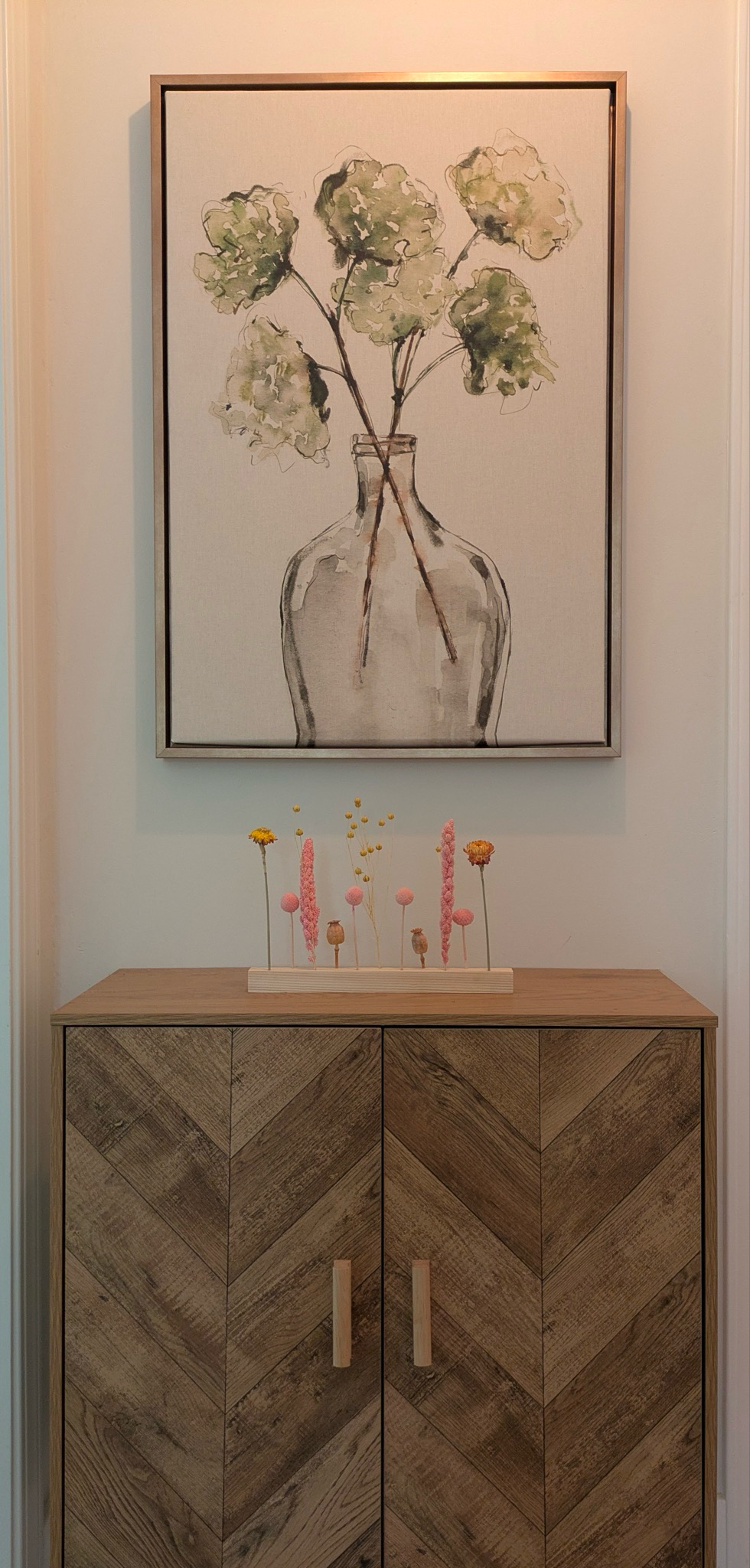 Pink & Yellow Flower Bar