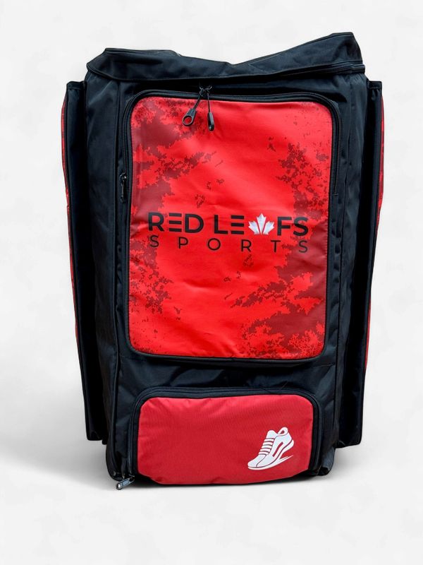 Red Leafs Camo Duffle Bag - Red