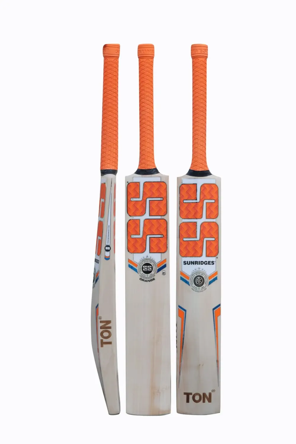 SS Orange English Willow Cricket Bat 2026 – SH
