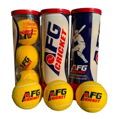 AFG Tennis Cricket Ball – Pack of 3