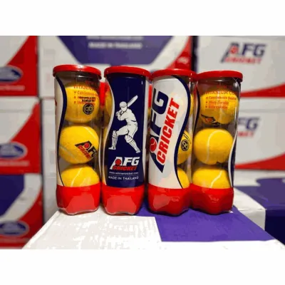 AFG Tennis Cricket Ball – Pack of 3