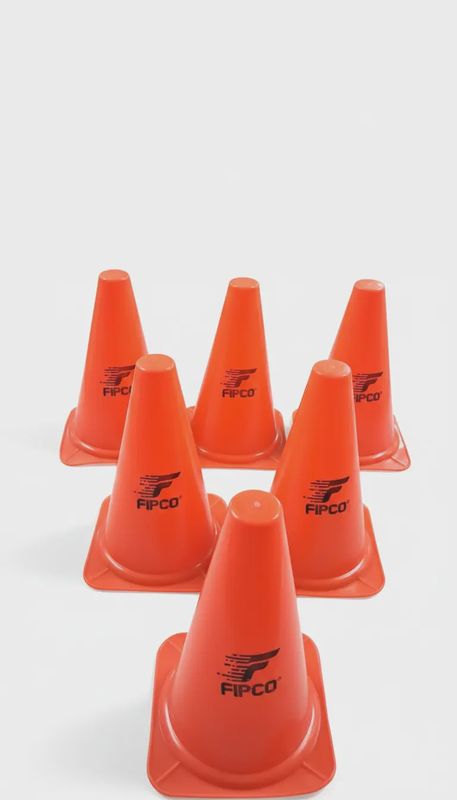 FIPCO Boundary Cones - 9 Inches