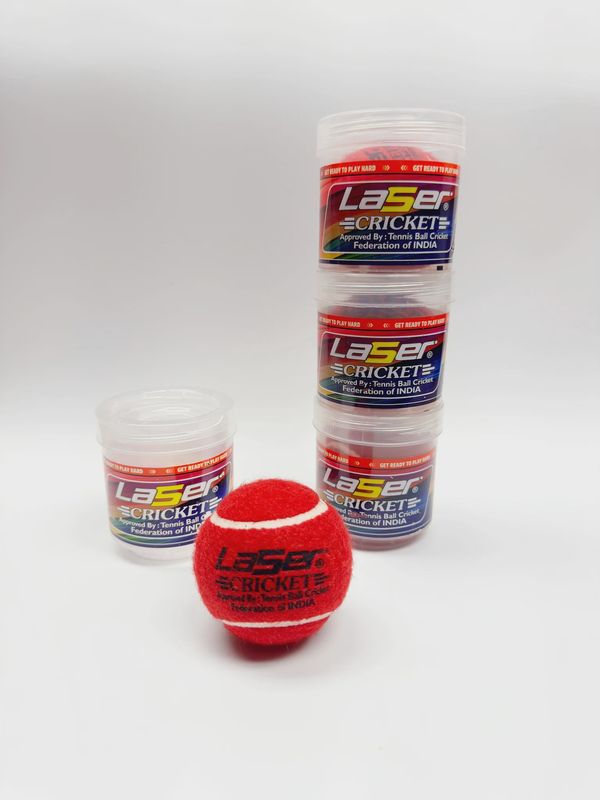 Guru Laser Red Tennis Balls (Pack of 6)