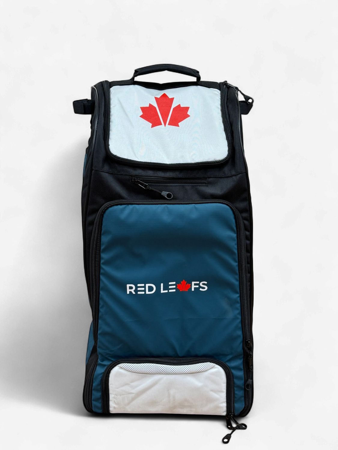 Red Leafs Titan Standup Wheelie With Trolley - Teal &amp; White
