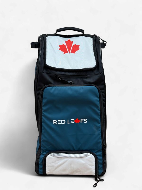 Red Leafs Titan Standup Wheelie With Trolley - Teal &amp; White