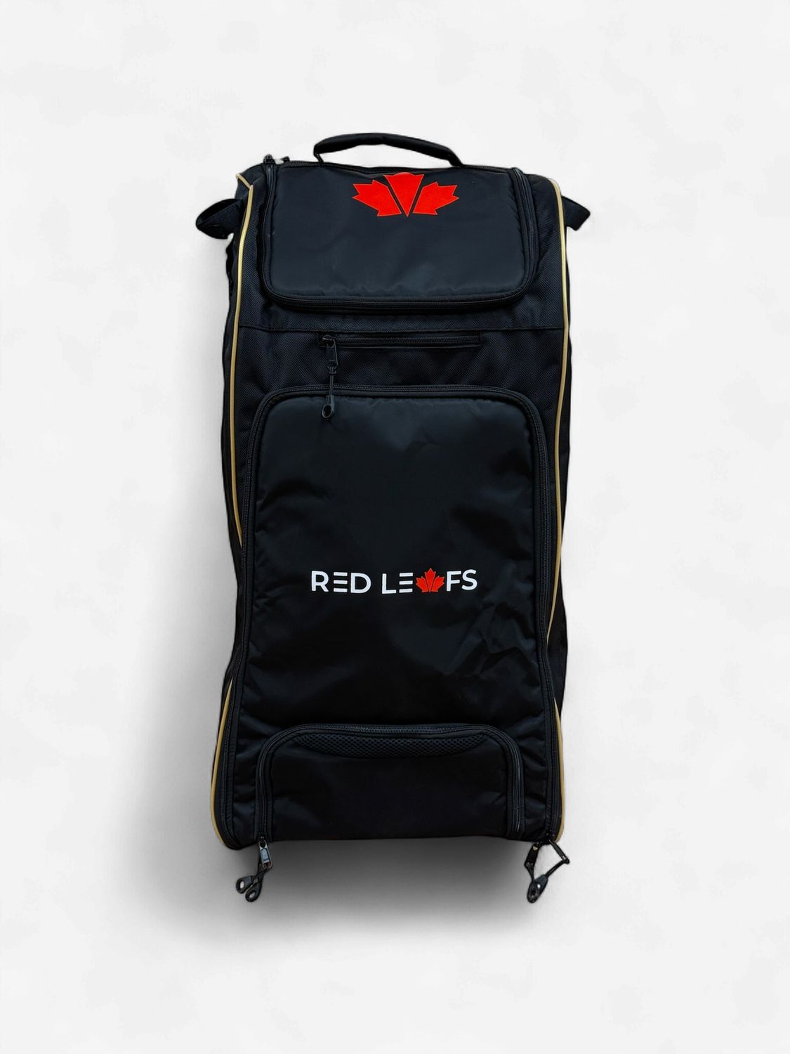 Red Leafs Titan Standup Wheelie With Trolley - Black