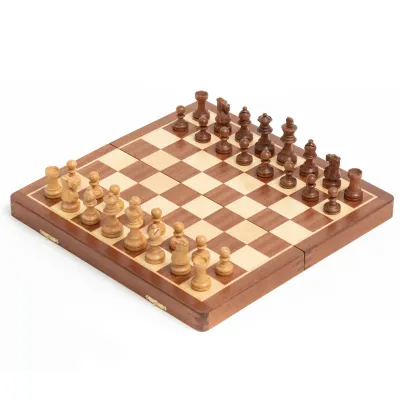 Surco Chess Set Magnetic - 16 Inches -Wooden Folding