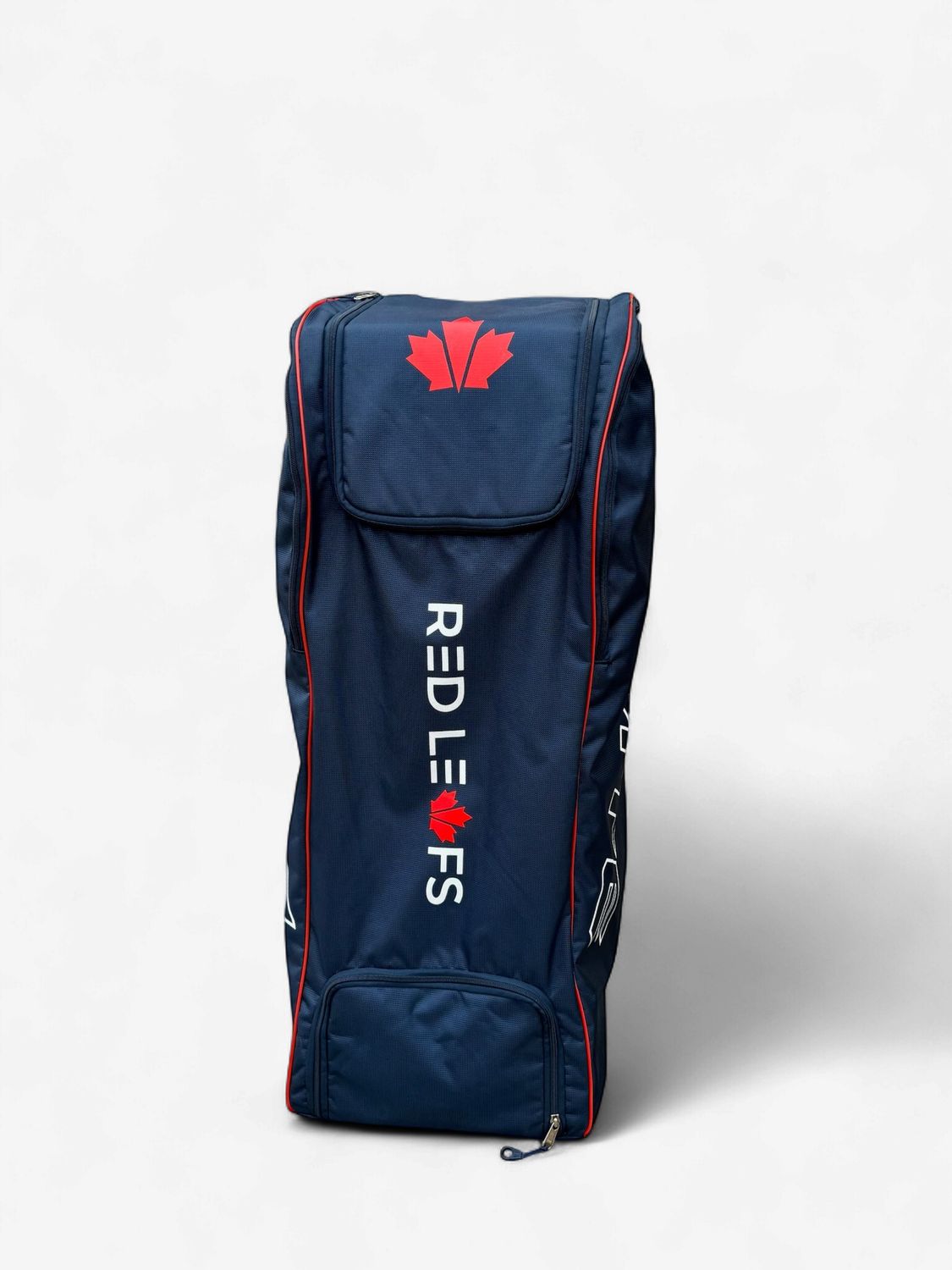 Red Leafs Elite Duffle Wheelie Kit Bag - Navy Blue