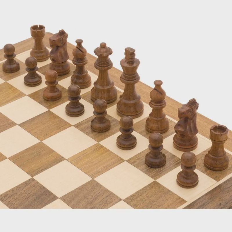 Surco Chess Set - 18 Inches -Wooden Folding
