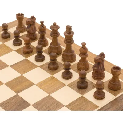 Surco Chess Set - 18 Inches -Wooden Folding