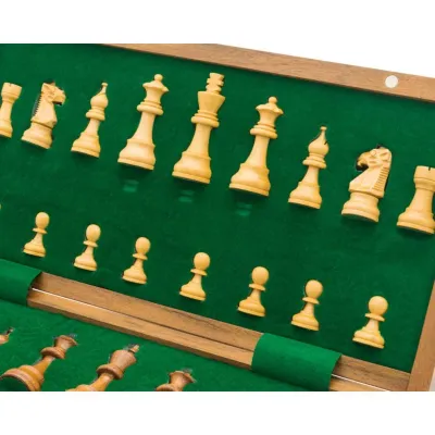 Surco Chess Set - 18 Inches -Wooden Folding