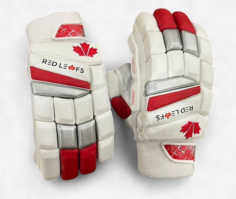 RLS Batting Gloves - Signature Edition - Red/Silver