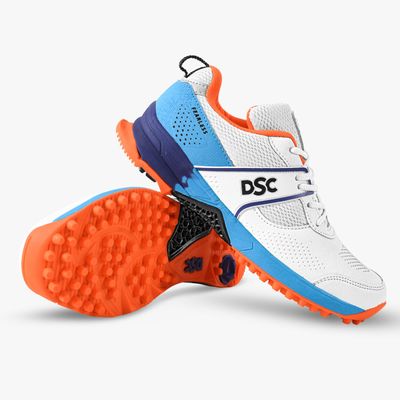 DSC Jaffa Neo Cricket Shoes Blue/Orange