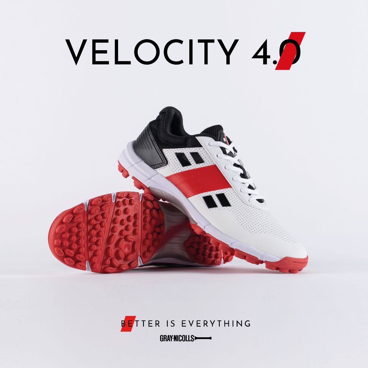 Gray Nicolls Velocity 4.0 Rubber Cricket Shoes, Shoe Size: UK10/US11
