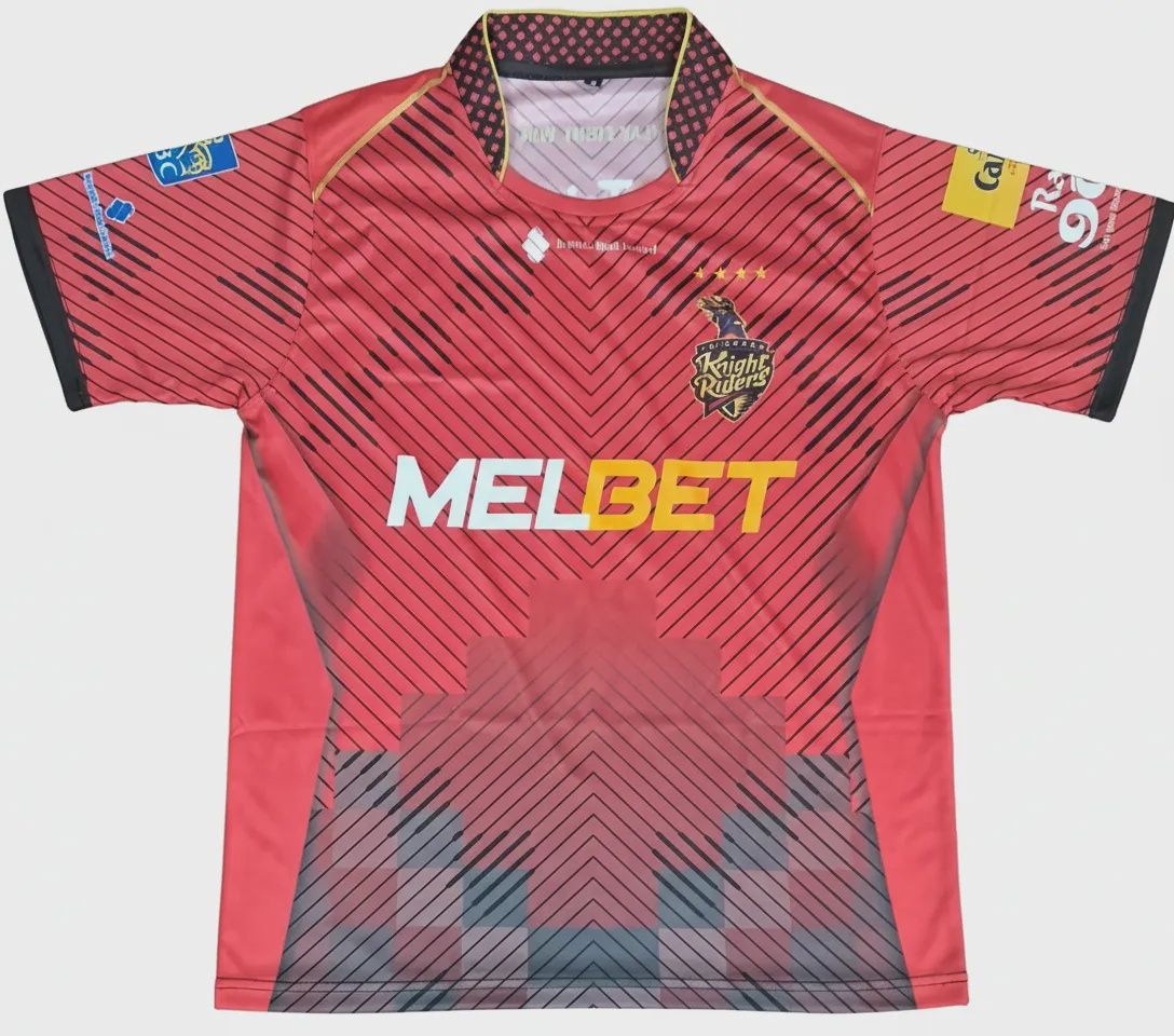 Trinbago Knight Riders - CPL Replica Jerseys 2024 (TKR), Garment Size: 2XL