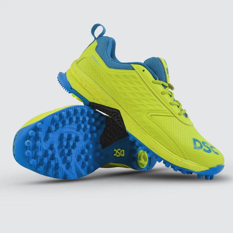 DSC Jaffa 22 Cricket Shoes Lemon-Yellow