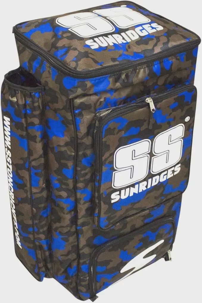 SS Camo Duffle Bag, Color: Camo Blue