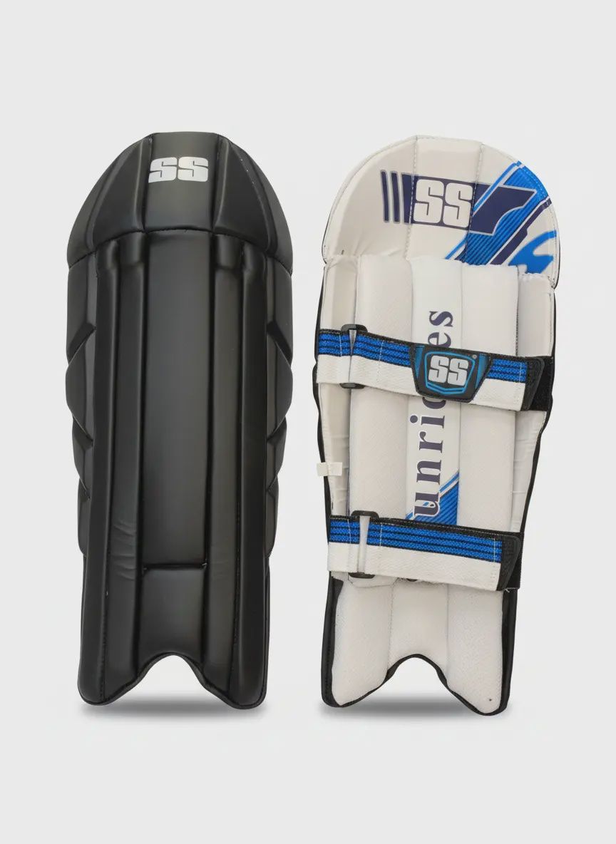 SS Professional Wicket Keeping Pads, Color: Black