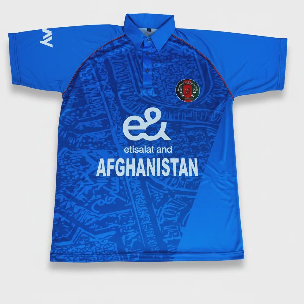 Team Afghanistan Asia Cup 2025 Jersey, Garment Size: 2XL