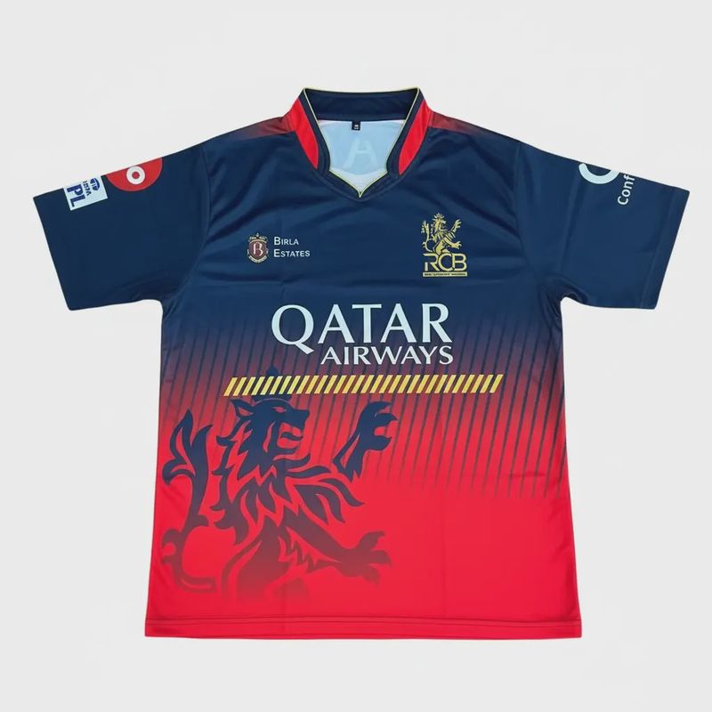 Royal Challengers Bangalore - IPL Replica Jerseys 2025 (With Name And Number VIRAT 18)
