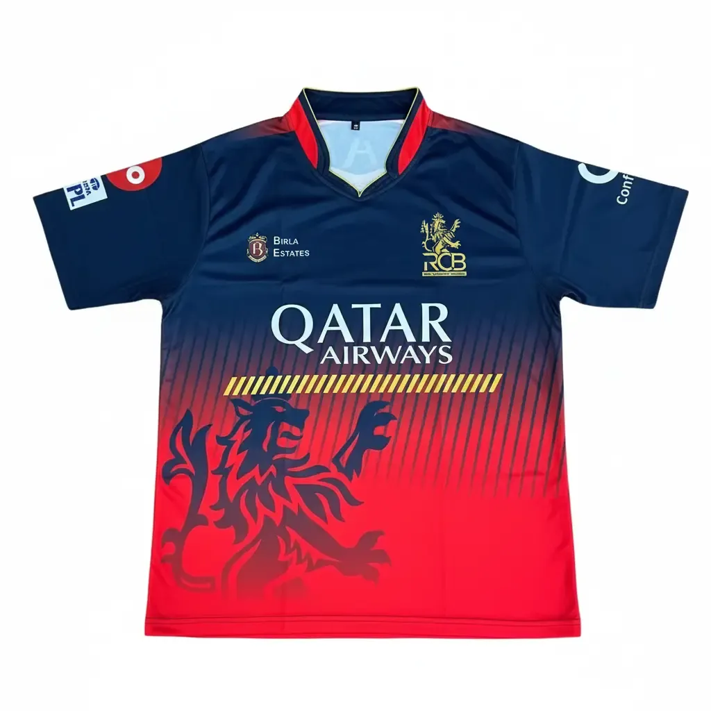 RCB IPL 2025 Replica Jersey - VIRAT 18, Garment Size: 2XL