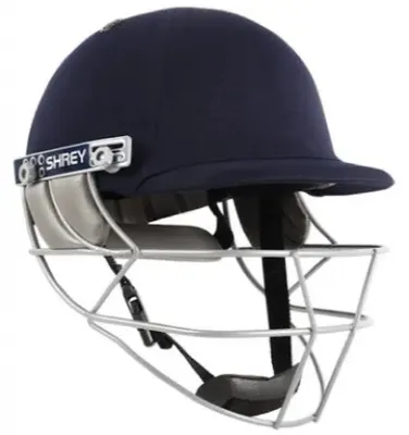 Shrey Classic Steel Cricket Helmet - Navy Blue