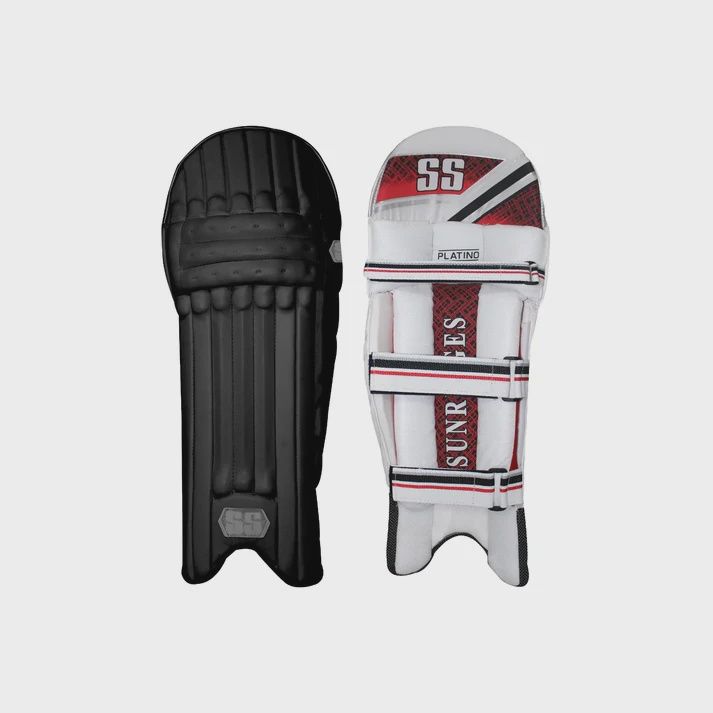 SS Platino Cricket Batting Pads, Color: Black, RH/LH: Left Hand