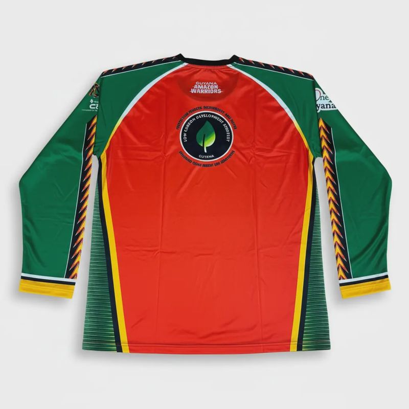 Guyana Amazon Warriors - CPL Replica Jerseys 2025 - Full Sleeve