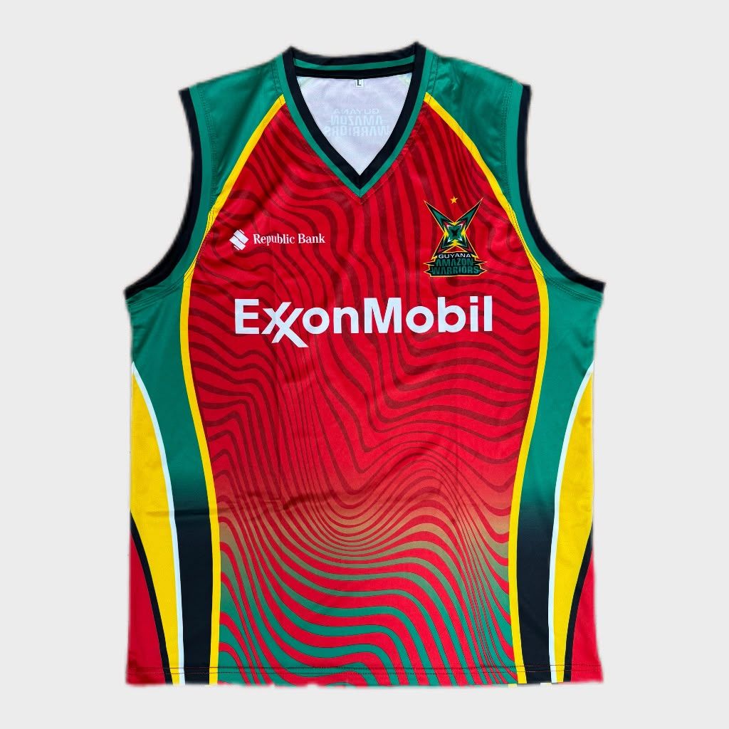 Guyana Amazon Warriors Basketball Jersey - 2026, Garment Size: S