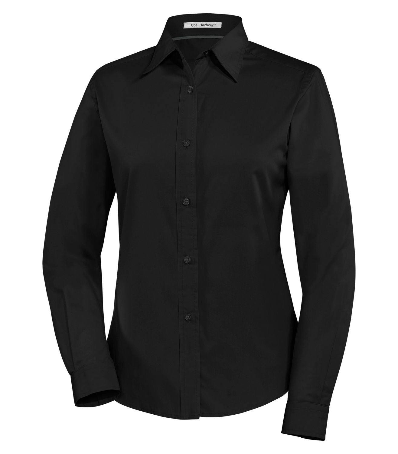 Easy Care Blnd LS Woven Ladies