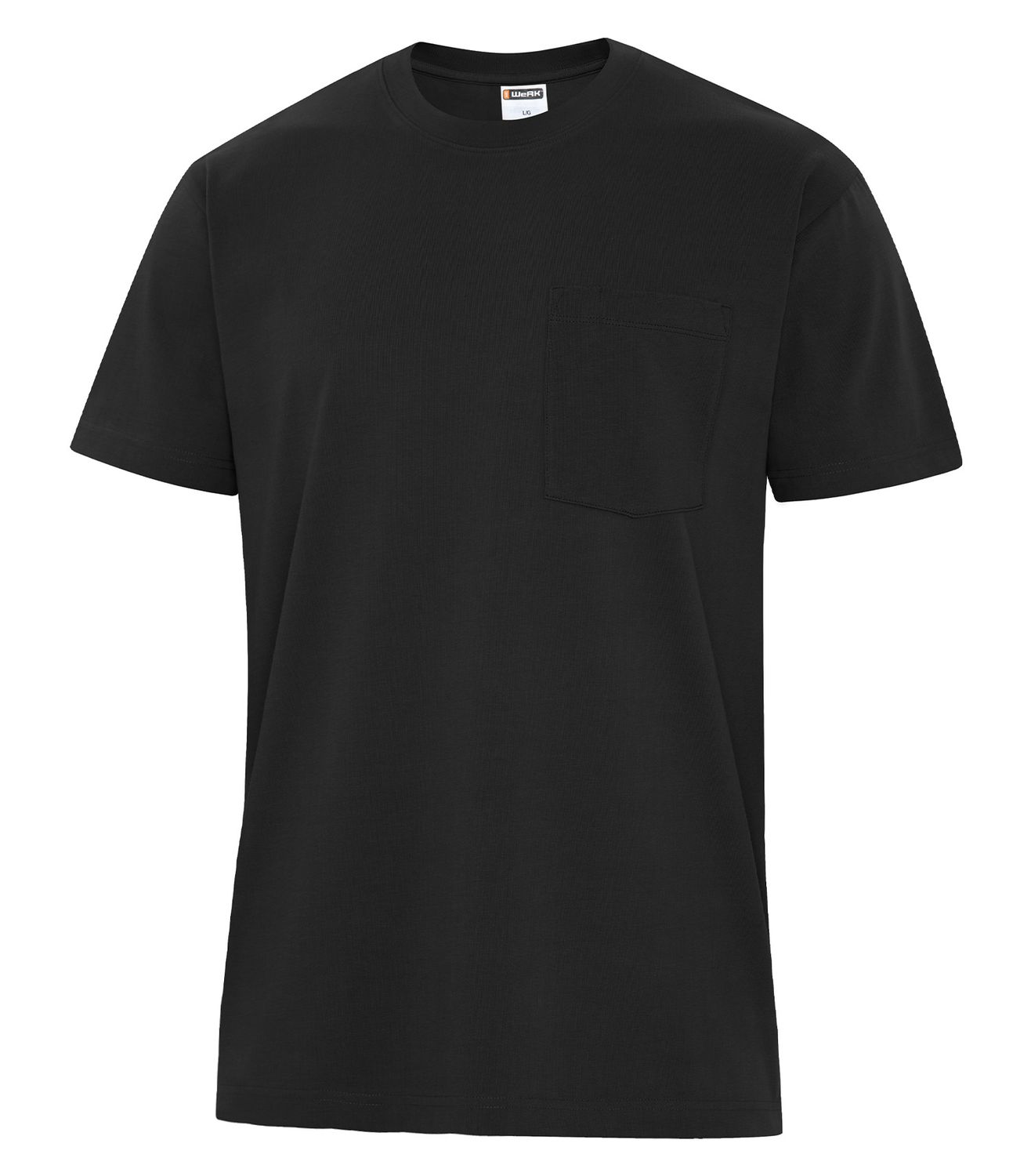 Heavyweight Ring Spun Pocket T