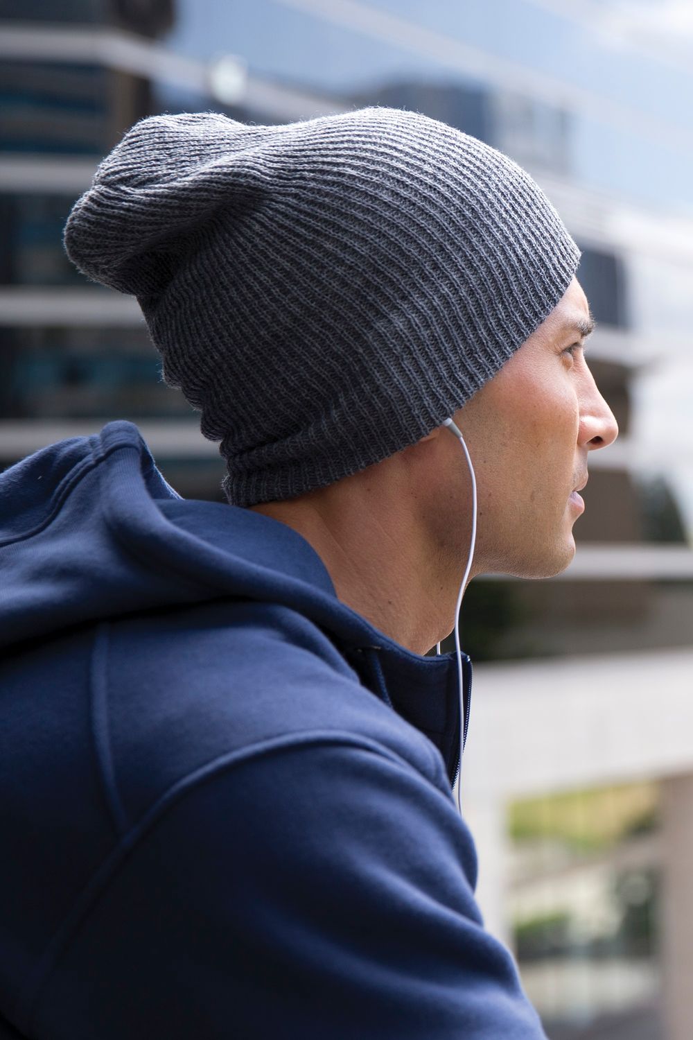 Everyday RibKnit Slouch Beanie
